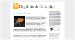 Desktop Screenshot of digitais.criacionismo.com.br